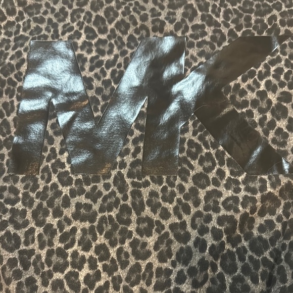 Michael Kors Black and Gray Graphic Sweatshirt - Picture 2 of 5